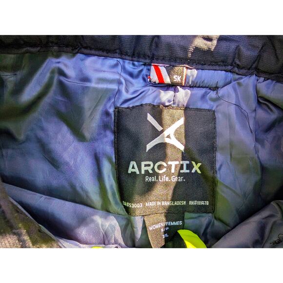 Arctix Women's Insulated Snow Pants - Black - Size Small (31") - 5K Waterproof - Picture 2 of 4